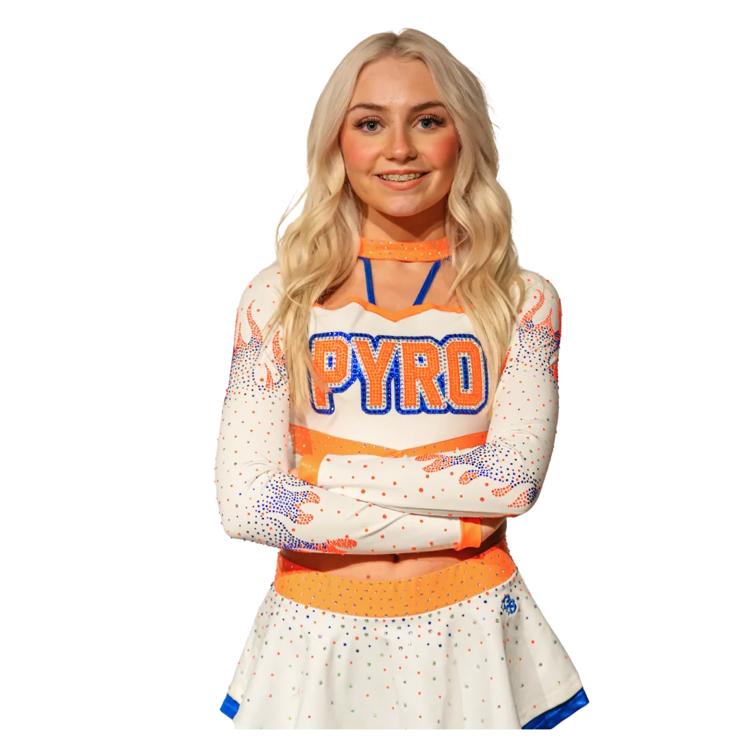 PYRO Cheer program promotional photo
